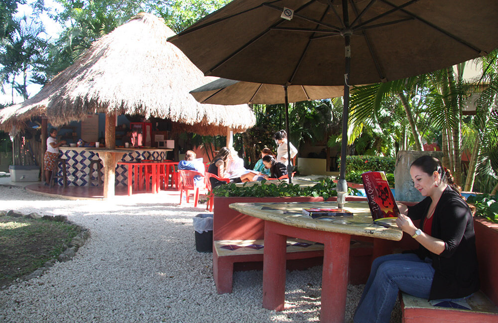 UNSERE SPANISCH-SCHULE IN PLAYA DEL CARMEN DQ 4