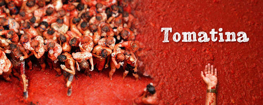 la tomatina, spanje