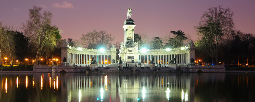 retiro park madrid